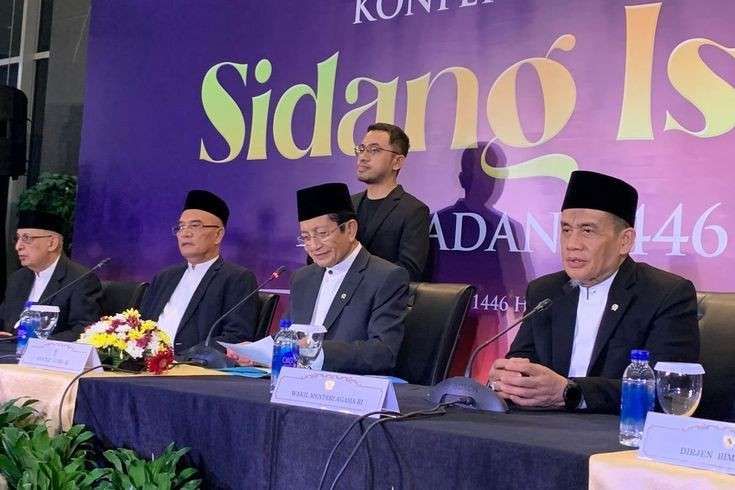 Sidang isbat penentuan 1 Syawal 1446 H akan dilaksanakan pada Sabtu 29 Maret 2025. (Foto: pinterest)