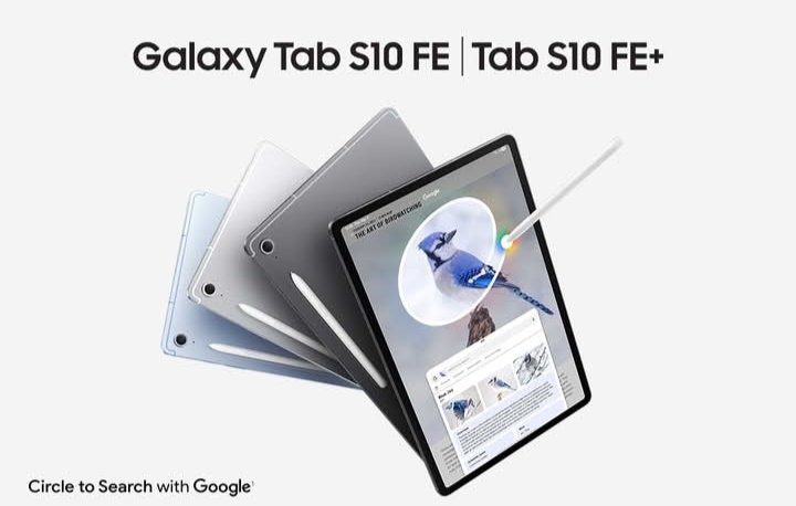 Samsung Galaxy Tab S10 FE dan S10 FE+ Foto: (Media Sosial Samsung)