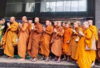 Sebuah Tradisi Kuno, Perjalanan Thudong dari Thailand ke Candi Borobudur (Foto: Dokumentasi/Ditjen Bimas Buddha Kemenag)