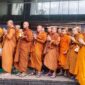 Sebuah Tradisi Kuno, Perjalanan Thudong dari Thailand ke Candi Borobudur (Foto: Dokumentasi/Ditjen Bimas Buddha Kemenag)