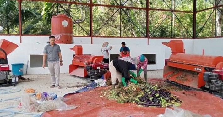 Pemkot Sungai Penuh Gencarkan Inovasi, TPS3R Koto Renah Ubah Sampah Pasar Jadi Kompos