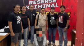 Polisi Amankan Terduga Pelaku Pelanggaran Terhadap Anak di Desa Karya Bakti (Foto: Dok. Satreskrim Polres Kerinci)