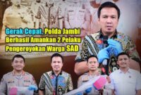 Insiden Kekerasan terhadap Warga SAD di Tebo, Polisi Ungkap Rangkaian Peristiwanya(Dok. Humas Polda Jambi)