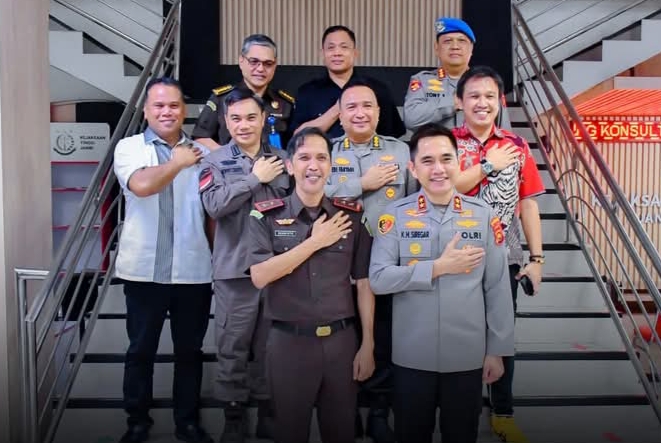 Kapolda Jambi Kunjungi Kejati, Perkuat Sinergi Penegakan Hukum di Provinsi Jambi (Dok. Humas Polda Jambi)