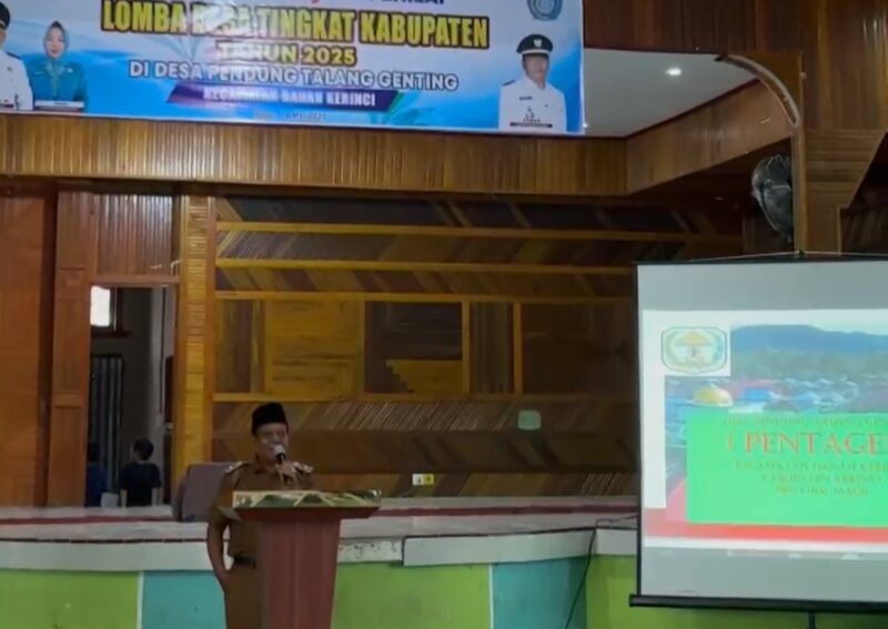 Desa Pendung Talang Genting Wakili Kecamatan Danau Kerinci dalam Lomba Desa Tingkat Kabupaten Tahun 2025