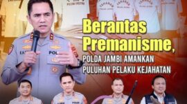 Kapolda Jambi Tegaskan Komitmen Berantas Premanisme Lewat Operasi Pekat II Siginjai 2025 (Dok. Humas Polda Jambi)