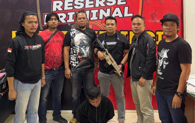 Satreskrim Polres Kerinci Ringkus Pelaku Curanmor Hanya Dalam Waktu Singkat