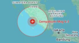 Gempa Magnitudo 6,3 Guncang Bengkulu, Getarannya Terasa Hingga Kerinci dan Sungai Penuh 