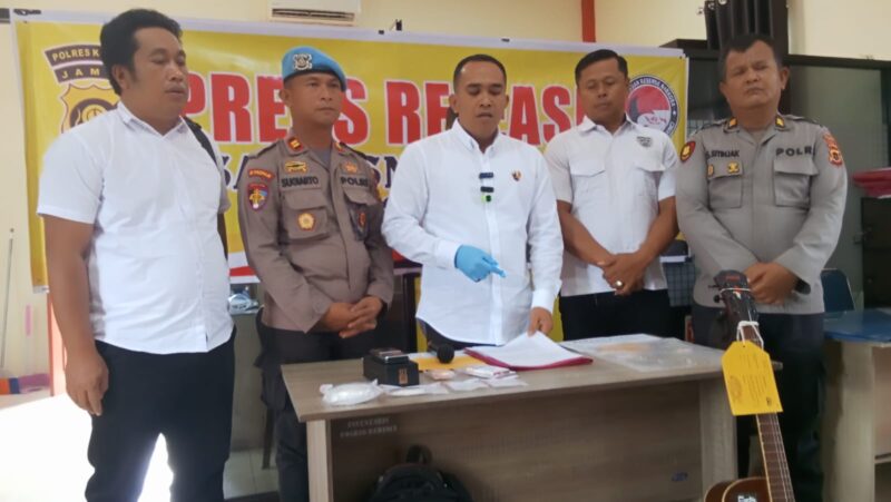 Polres Kerinci Ungkap Tiga Kasus Narkoba dalam Sepekan, Termasuk Ladang Ganja dan Sabu di Bak Mobil