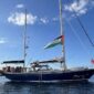 Kapal bantuan Madleen yang diorganisir Freedom Flotilla Coalition. Dok. Tan Safi/Freedom Flotilla Coalition