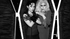 Aktris Jenna Ortega dan Penyanyi Lady Gaga (Foto: Instagram/@jennaortega)