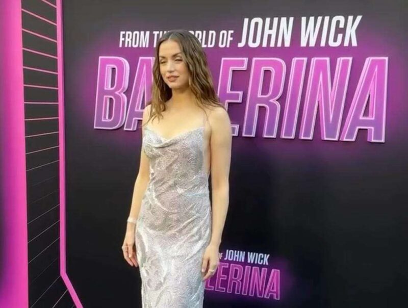 Ana de Armas aktris pemeran utama film Ballerina. (Instagram @ana_d_Armas)