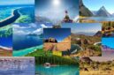 10 Destinasi Alam Terbaik di Dunia untuk Liburan Petualangan Tak Terlupakan. (Kolase: Britainaja.com)