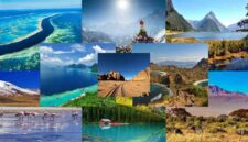 10 Destinasi Alam Terbaik di Dunia untuk Liburan Petualangan Tak Terlupakan. (Kolase: Britainaja.com)