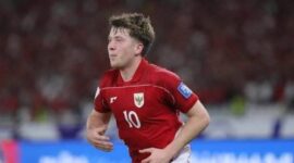 Ole Romeny merayakan gol saat membela Timnas Indonedia di ajang Kualifikasi Piala Dunia 2026 zona Asia (Foto: AFC)