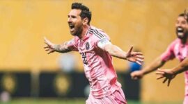 Lionel Messi Antar Inter Miami Tundukkan Porto di Laga Piala Dunia Antarklub 2025. (Foto: Instagram @intermiamicf)