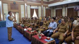 Walikota Sungai Penuh Ikuti Acara  Peluncuran Koperasi Merah Putih. (Foto: Humas Pemkot Sungai Penuh)
