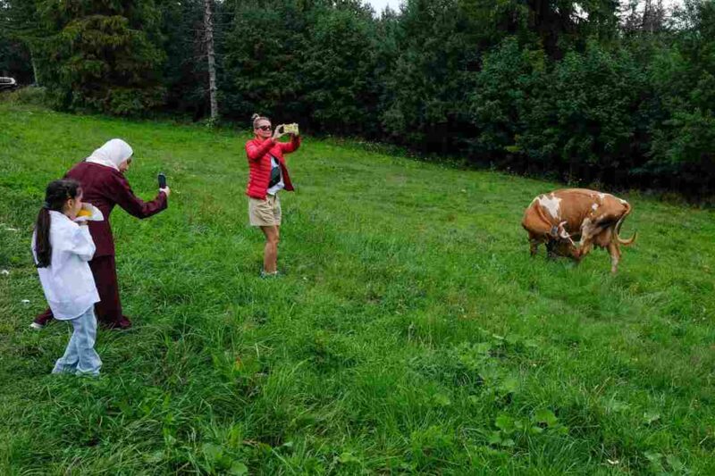 Wisatawan Teluk Gandrungi Zakopane, Surga Pegunungan di Polandia. (Foto: bisniswisata)