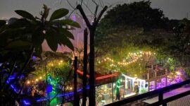 Onado Cafe Ciledug: Tempat Nongkrong Estetik dengan Nuansa Alam dan Rumah Pohon yang Instagramable. (Foto: beritajelajah.com)