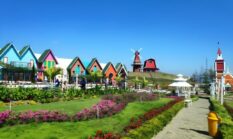 Pesona Flora Santerra Batu Malang: Surga Taman Bunga dan Wahana Keluarga