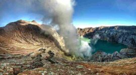 Gunung Ijen, Jawa Timur: Pesona Blue Fire, Kawah Hijau, dan Jalur Pendakian Ramah Pemula. (Foto: mahalo.cz)