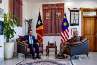 Perdana Menteri Malaysia, Anwar Ibrahim (kiri) dan Presiden Timor-Leste, Jose Ramos Horta (kanan) (Foto: X - Anwar Ibrahim)