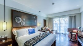 Ilustrasi deluxe room pada hotel.(PEXELS/ Pixabay)