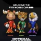 Maskot Piala Dunia 2026 (kiri-kanan) Maple si si Rusa dari Kanada, Zayu si Jaguar dari Meksiko, dan Clutch si Elang Botak dari Amerika Serikat  (Foto: ANTARA/Xinhua/FIFA)