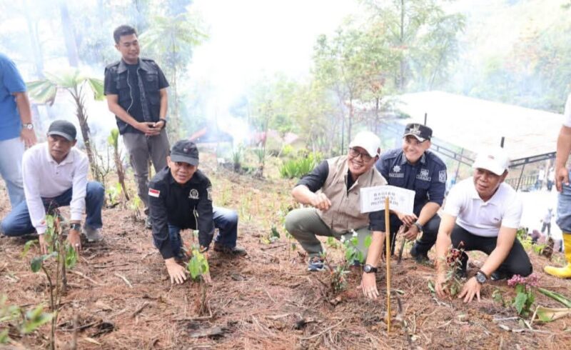 Walikota Sungai Penuh Pimpin Goro Taman Bunga Puti Senang