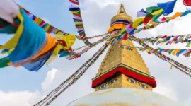 STUPA Bodnath, salah satu ikon Wisata di Nepal. (Foto: Chahaya Simanjuntak)