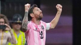 Lionel Messi  (Foto: ANTARA/Xinhua/Xu Chang/aa)