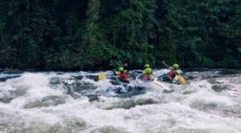 Arung Jeram Seru di Sungai Batang Merangin: Tantangan Buat Si Pencari Adrenalin (Foto: tribunjambitravel)