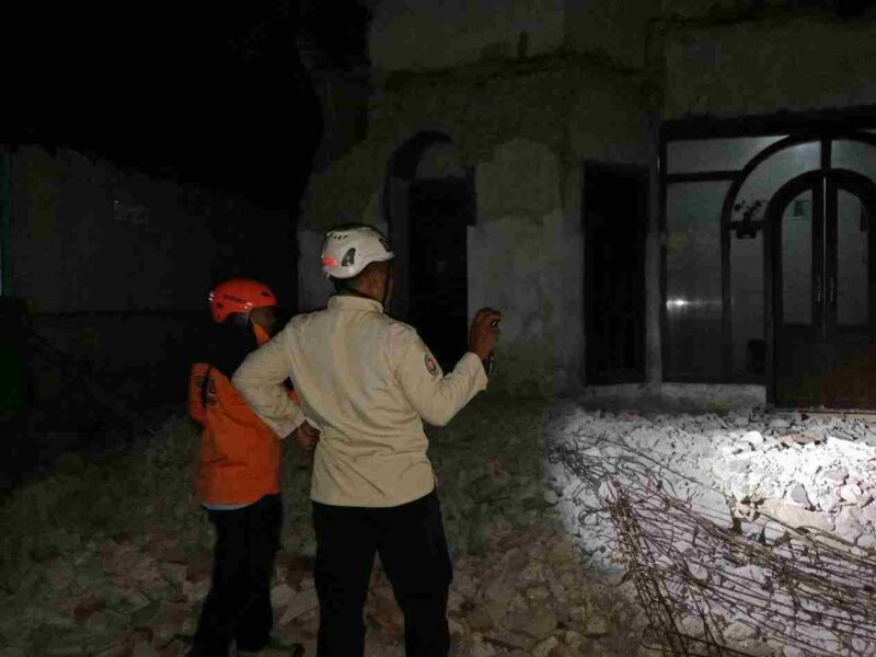 Gempa 5,7 Guncang Banyuwangi, Puluhan Rumah Rusak (Foto: BPBD Kabupaten Situbondo)