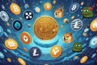 Aset kripto Bitcoin, Altcoin, hingga Meme Coin. (Ilustrasi By AI)
