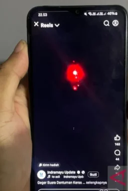 Fenomena Meteor Jatuh di Laut Jawa, Warga Cirebon Panik