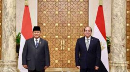 Presiden Prabowo Subianto dan Presiden Mesir Abdel Fattah al-Sisi di Kairo, Mesir. (Foto: prabowosubianto.com)