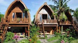 Lumbung Cottage murah di Gili Trawangan Lombok (Foto: pinterest)