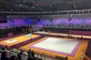 Penampakan Venur Kejuaraan Dunia Senam Artistik di Indonesia Arena. (Foto: RRI/Kharismarizki)