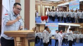 Kolase foto saat Pelantikan Pengurus DPC APDESI Kota Sungai Penuh.