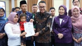 Walikota Alfin Pimpin Rakor Penanggulangan Kemiskinan dan Stunting. (Foto: Humas)