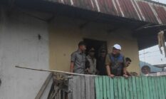 Walikota dan Wawako Sungai Penuh Bantu Korban Angin Puting Beliung