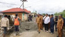 Wako Alfin Tinjau Progres Jalan Inpres Tanjung Mudo, Dorong Kualitas dan Ketahanan Pangan (Foto: Humas)