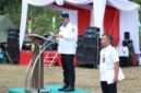 Walikota Alfin Pimpin Pembukaan TMMD ke-126 di Sungai Penuh (Foto: Humas)