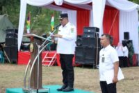 Walikota Alfin Pimpin Pembukaan TMMD ke-126 di Sungai Penuh (Foto: Humas)
