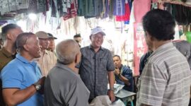 Walikota Alfin Tinjau Relokasi Pedagang Pasar Beringin ke Kincai Plaza (Foto: Humas)