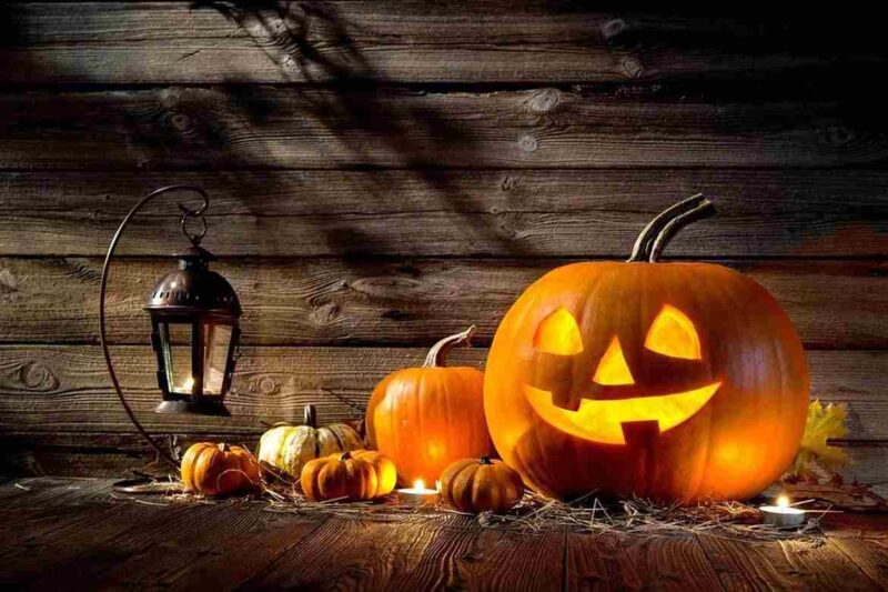 Potret sebuah labu kuning yang menjadi simbol perayaan hari Halloween (Foto: Freepik)