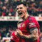 Selebrasi Benjamin Sesko usai cetak gol kedua bagi Manchester United ke gawang Sunderland (Foto: Instagram/ @benjaminsesko)