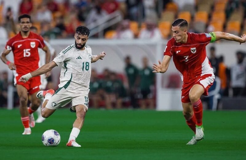 Timnas Indonesia harus mengakui keunggulan Arab Saudi dalam pertandingan kualifikasi Piala Dunia 2026 Zona Asia putaran keempat,  (Foto: Saudi NT)