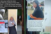 Kolase foto Informasi terkait Lansia di Kerinci Diculik dan Dirampok Emas Rp70 Juta yang Beredar di Medsos.