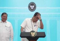 Menteri Keuangan Purbaya Yudhi Sadewa (kanan) dan Menko Perekonomian Airlangga Hartarto (kiri) (Foto: Dokumentasi/Setneg)